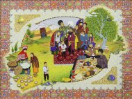 Фоторепортаж с защиты дипломных работ талантливых выпускников Государственной академии художеств Туркменистана.  