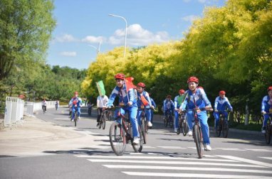 В рамках Года туркменской культуры в Китае проведен велосипедный фестиваль 
