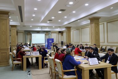 The “Model UN” competition was held among students of Turkmenistan