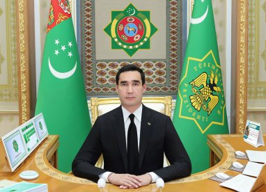 The President of Turkmenistan congratulated Indonesia on Independence Day