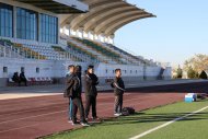 Фоторепортаж: Тренировка сборной КНДР по футболу в Ашхабаде