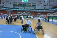 Photo story: Visit of USA athletes and adaptive sports coaches to Turkmenistan