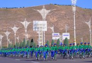 Фоторепортаж: В Ашхабаде состоялся массовый велопробег в честь Всемирного дня велосипеда