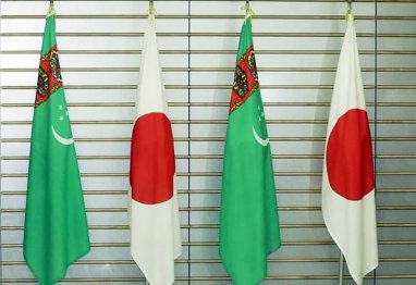 The Ambassador of Turkmenistan to Japan met with the new Vice President of JETRO
