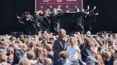 Гамбург залит магией: 1758 Гарри Поттеров установили мировой рекорд
