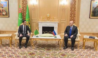 Serdar Berdimuhamedov ile Mihail Mişustin, Türkmenistan-Rusya işbirliğinden doğan beklentileri değerlendirdi