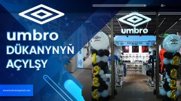 Aşkabat'ta ikinci Umbro mağazası açıldı