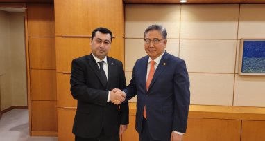 The Ambassador of Turkmenistan met with the Foreign Minister of the Republic of Korea