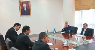 Aşgabatda Argentina Respublikasynyň Türkmenistanda täze bellenen ilçisi kabul edildi
