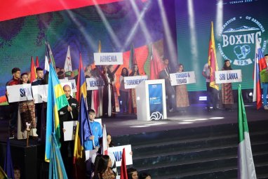 Turkmenistan took part in the opening ceremony of the World Youth Boxing Championship in Armenia