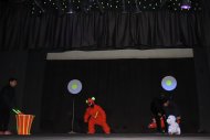 Fotoreportaž: Aşgabatda Türkmen döwlet gurjak teatry «Baky rowaýatlar» atly sahna oýnuny görkezdi