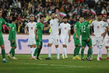 The Turkmenistan national football team lost away to Iran