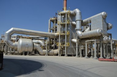 На химическом заводе Туркменабата  произведено 135 тыс. тонн фосфорных удобрений