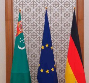 The President of Turkmenistan and the Chancellor of Germany held their first bilateral meeting