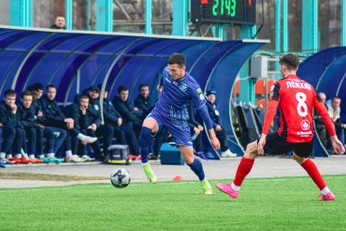 Vepa Jumayev played his debut match for “Vitebsk” in the Belarusian Football Championship