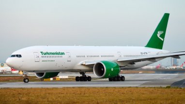 Turkmen Airlines flies to 10 international destinations at the beginning of January