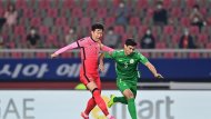 Фоторепортаж с матча отбора ЧМ-2022: Республика Корея − Туркменистан