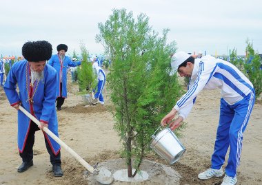  Photo story: Over 1 million 604 thousand trees planted in Turkmenistan