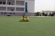 Fotoreportaž: Gökjede «Aşgabat» we «Mary» çagalar futbol toparlarynyň duşuşygy geçirildi