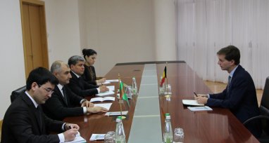 A meeting was held at the Ministry of Foreign Affairs of Turkmenistan with the new Ambassador of Belgium