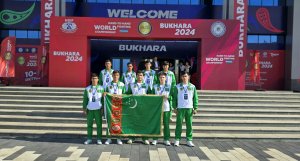 Turkmen athletes won four bronze medals at the World Hand-to-Hand Combat Championship