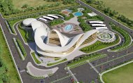 Архитектурный проект фешенебельного отеля «Каракум» в Ашхабаде