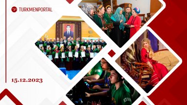 The Day of Workers of Oil and Gas Industry and Geology was widely celebrated in Turkmenistan, a Turkmen-Iranian exhibition opened in Mary, the finalists of the song competition “Star of the Year - 2023” were determined and other news