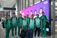 The first group of athletes from Turkmenistan arrived in Hangzhou for the 19th Summer Asian Games