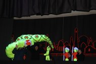 Фоторепортаж: Премьера спектакля «Вечные легенды» Туркменского государственного кукольного театра