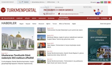 Turkmenportal launched an edition in Turkish