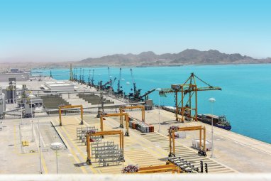 Контейнерные перевозки морским транспортом в Туркменистане выросли почти в 4 раза