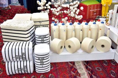 Turkmenistan increases export of cotton yarn