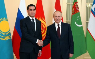 Türkmenistanyň we Russiýanyň Prezidentleri energetika ulgamyndaky hyzmatdaşlygy maslahatlaşdylar