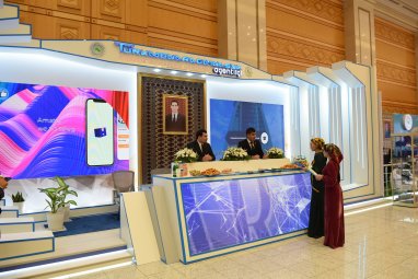 CJSC “Ashgabat City Telephone Network” takes part in the exhibition of achievements in honor of the Independence Day of Turkmenistan