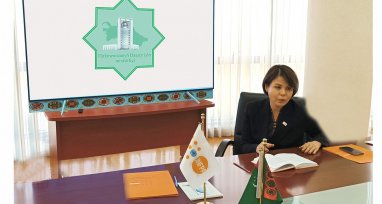 DIM-de BMG-niň Ilat Gaznasynyň (UNFPA) Türkmenistandaky edarasynyň ýolbaşçysy kabul edildi