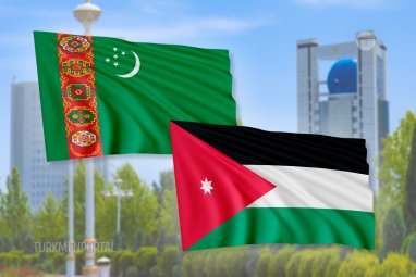 The President of Turkmenistan congratulated the King of Jordan on the 30th anniversary of diplomatic relations