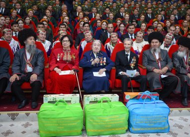 Honoring veterans of the Great Patriotic War was held in Ashgabat