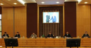 Briefing on the creation of a climate center for Central Asian countries in Ashgabat