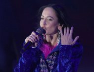 Nyuşanyň we Olga Şultaýsyň Aşgabatdaky konsertinden fotoreportaž