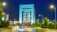 Photos: Skyline of Ashgabat at night pictures