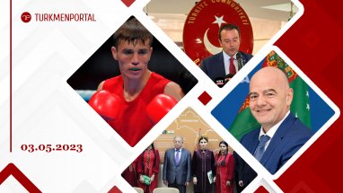 Ashgabat will host an international forum in the fields of transport and logistics, diplomatic relations between Türkiye and Turkmenistan turned 31, the head of FIFA will visit Turkmenistan for the first time and other news