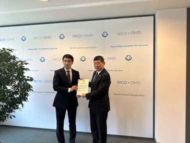 Turkmenistan joined the International Goods Coding Convention