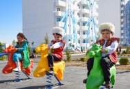 The opening of multi-apartment residential buildings took place in the Parakhat-7 residential area in Ashgabat