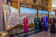 В Ашхабаде открылась художественная выставка «Краски - поэзия эпохи» 