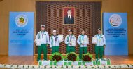 В Ашхабаде наградили призеров международных соревнований 