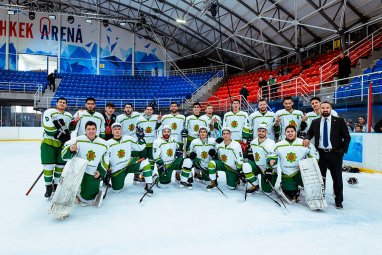 Хоккеисты Туркменистана победили сборную Мексики в заключительном туре ЧМ в Бишкеке