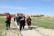 Guests of the international tourism conference got acquainted with the sights of Turkmenistan