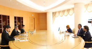 Turkmenistan and TURKSOY Discuss Prospects of Cultural Cooperatio