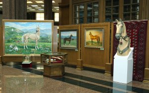 The exhibition “Turkmen horse - the standard of beauty” opened at the Ashgabat Museum