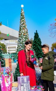 Ashgabat is ready to celebrate the New Year
